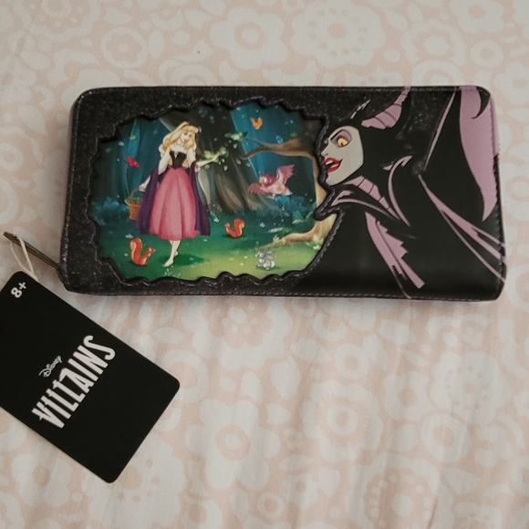 Loungefly Maleficent Sleeping Beauty Wallet - Picture 5 of 5